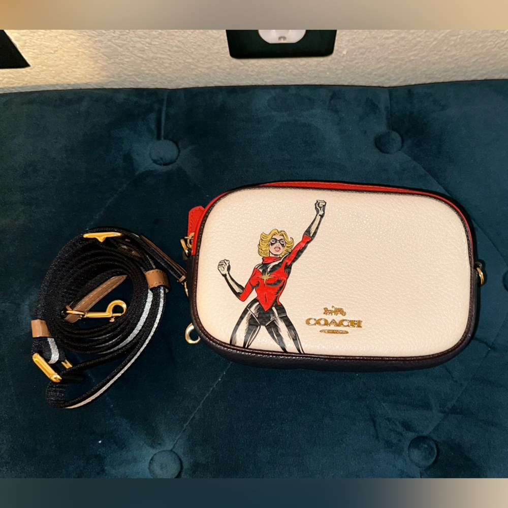 Authentic Coach X Marvel bag